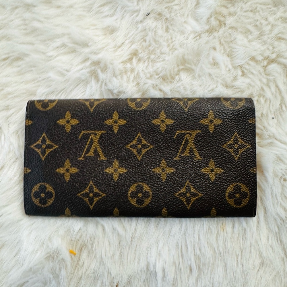 Louis Vuitton portefeuille long bifold wallet. Monogram!! - Picture 2 of 13